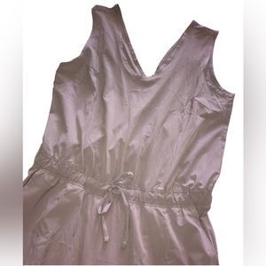 Joe Fresh Cinched Waist V-Neck Sleeveless Romper